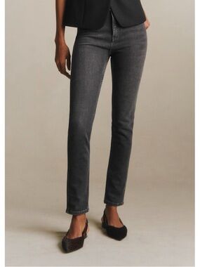 Sezane slim parfait jeans middle grey
